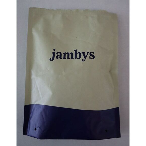 Jambys Unisex Sz XS Navy Blue/Mint Soft Breathable Boxer Shorts w/Pockets - Picture 8 of 10